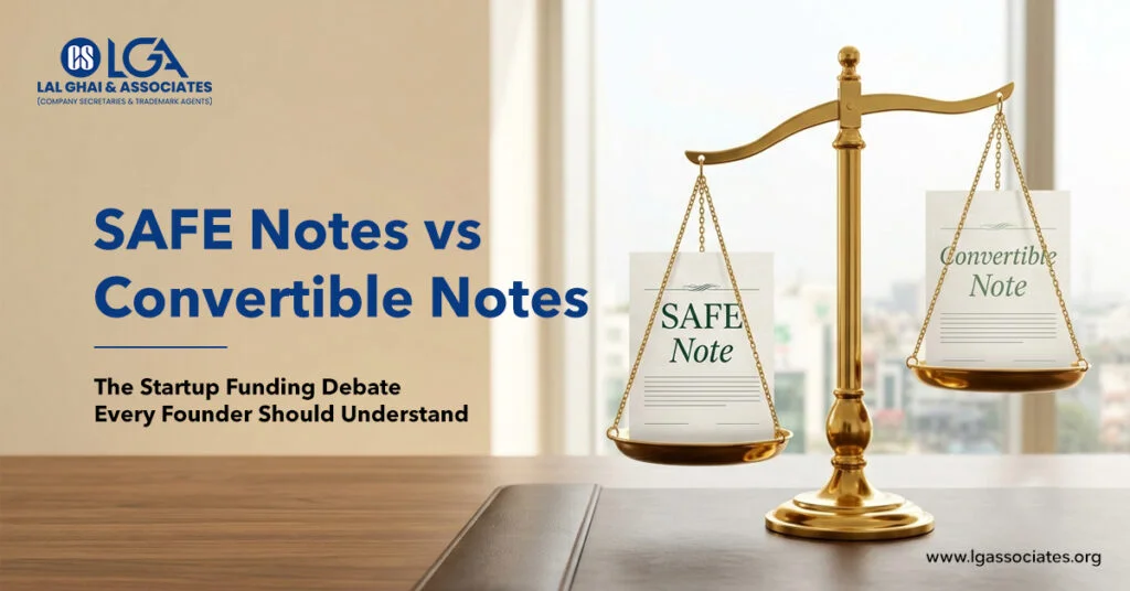 SAFE Notes vs Convertible Notes: The Startup Funding Debate Every Founder Should Understand